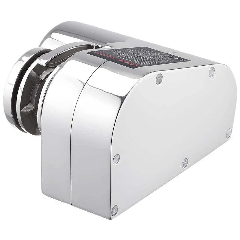 VEVOR horizontāla enkura vinča laivām, 12 V līdzstrāva 600 W, paredzēta 6,35 mm ķēdei vai 14,3–15,9 mm neilona virvei, maksimālā vilkme 260 kg, 316 nerūsējošais tērauds, laivām 7–9 m