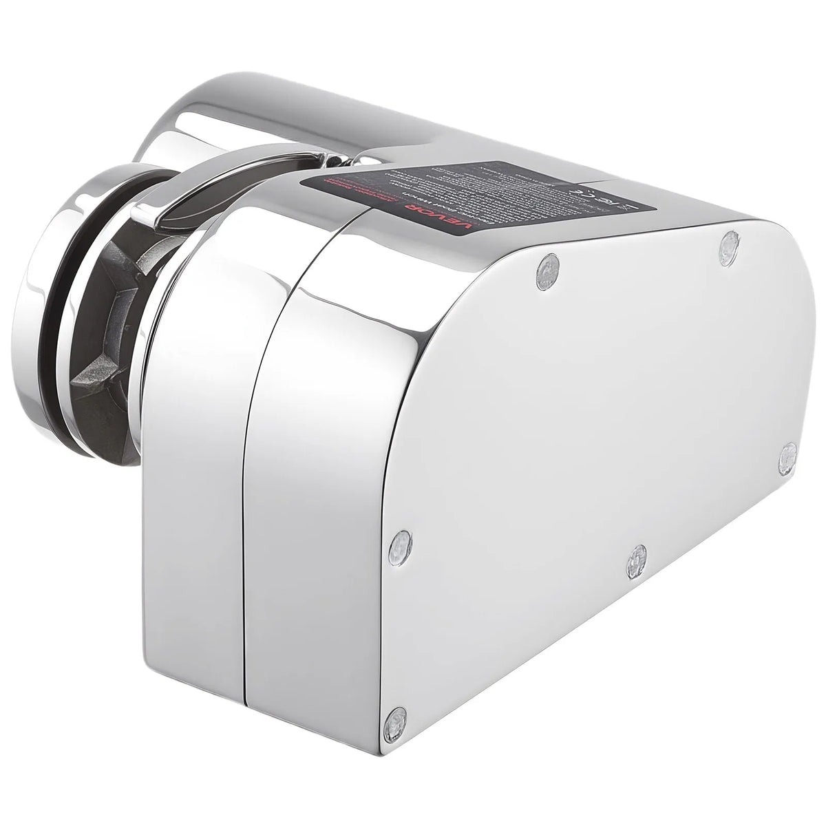 VEVOR Horizontal Anchor Winch for Boats, 12 V DC 600 W, for 6.35 mm Chain or 14.3–15.9 mm Nylon Rope, Maximum Pull 260 kg, 316 Stainless Steel, for Boats 7–9 m
