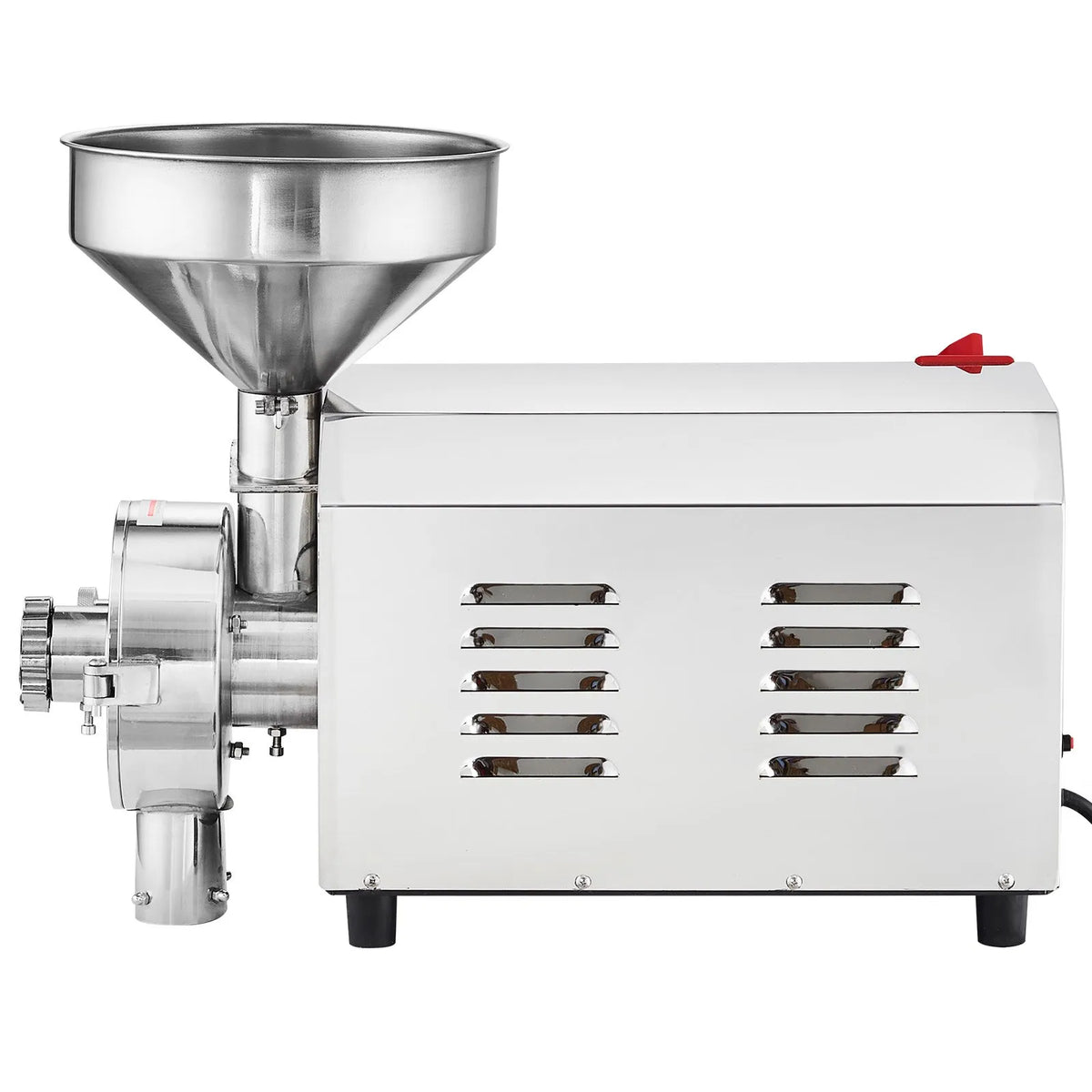 VEVOR Commercial Soya and Grain Grinder 2200 W, 50 kg/h, Stainless Steel