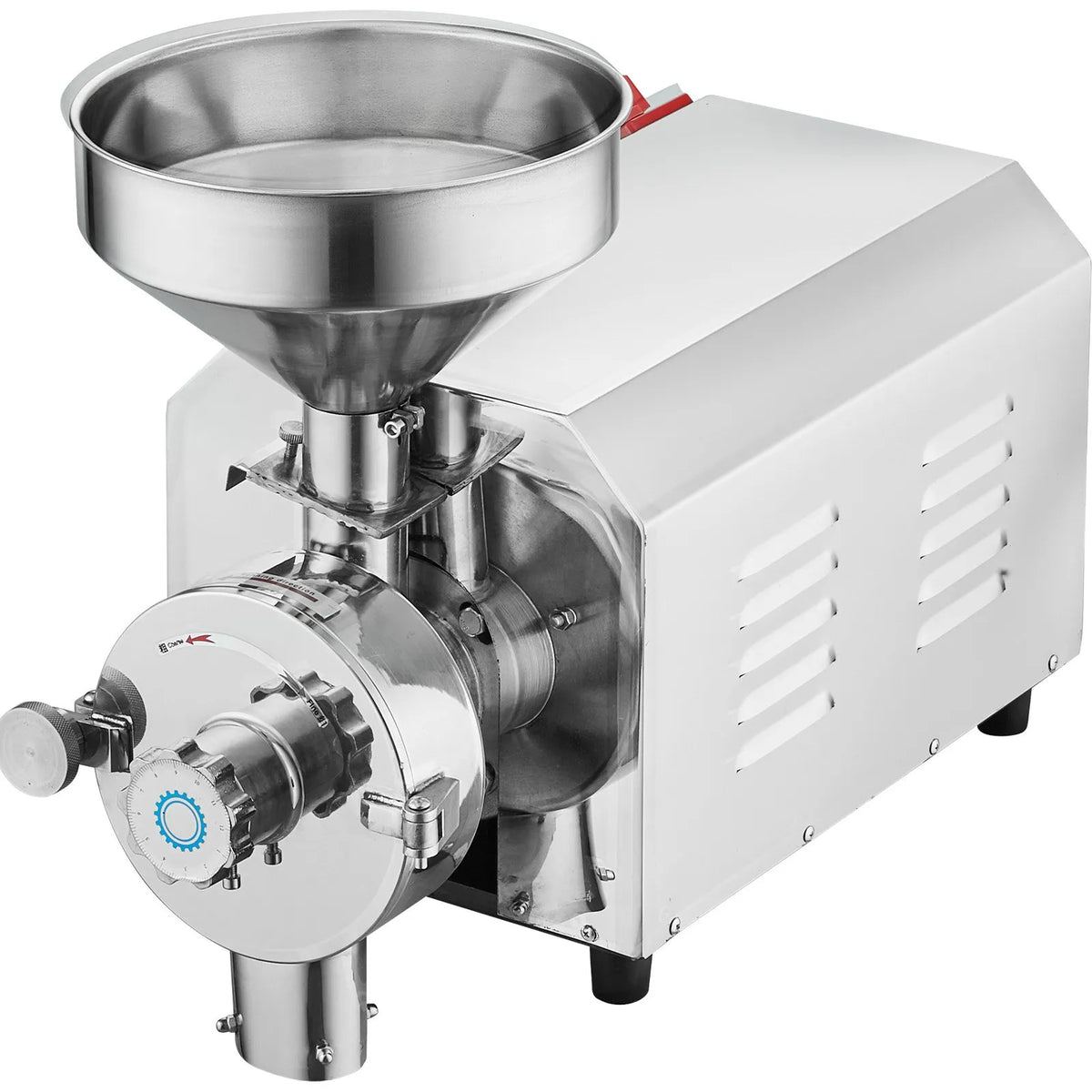 VEVOR Commercial Soya and Spice Grinder 3000 W, 100 kg/h, Stainless Steel