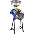 VEVOR elektriskās graudu dzirnaviņas, 3000 W garšvielu malšanas iekārta, komerciālā kukurūzas dzirnavu iekārta ar piltuvi, regulējamu rupjuma pakāpi, jaudīga miltu un graudaugu malšanas iekārta kviešiem un lopbarībai, sausās malšanas tipa