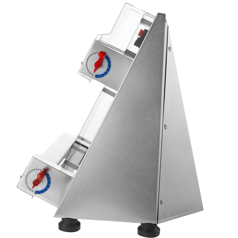 VEVOR 38,1 cm picas mīklas ruļļotājs, automātiska komerciāla picas mīklas prese