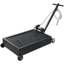 VEVOR zema profila pārvietojama eļļas noteces vanna, 56,8 l, ar elektrisko sūkni un 2,2 m šļūteni, hermētiska un korozijizturīga, piemērota automašīnām, SUV, kravas auto, motocikliem un ATV, metāla