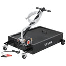 VEVOR zema profila pārvietojama eļļas noteces vanna, 56,8 l, ar elektrisko sūkni un 2,2 m šļūteni, hermētiska un korozijizturīga, piemērota automašīnām, SUV, kravas auto, motocikliem un ATV, metāla