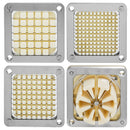 VEVOR электрические карты, 4 номера, раздвижные дверцы