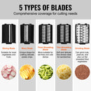 VEVOR электрическое напряжение, 250 Вт, с 5-ю разъёмами, нержавеющая сталь, продувка, увеличение и освещение