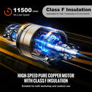 VEVOR elektriskais ķēdes pacēlājs, vienfāzes celtņa pacēlājs, 1000 kg celtspēja, 3 m pacelšanas augstums