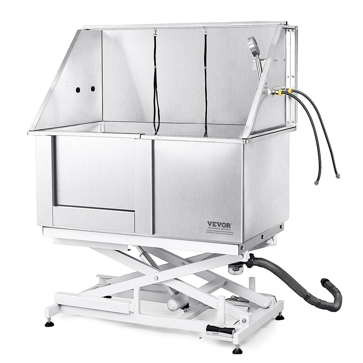 VEVOR Electric Lifting Dog and Cat Washing Bath, 127 cm