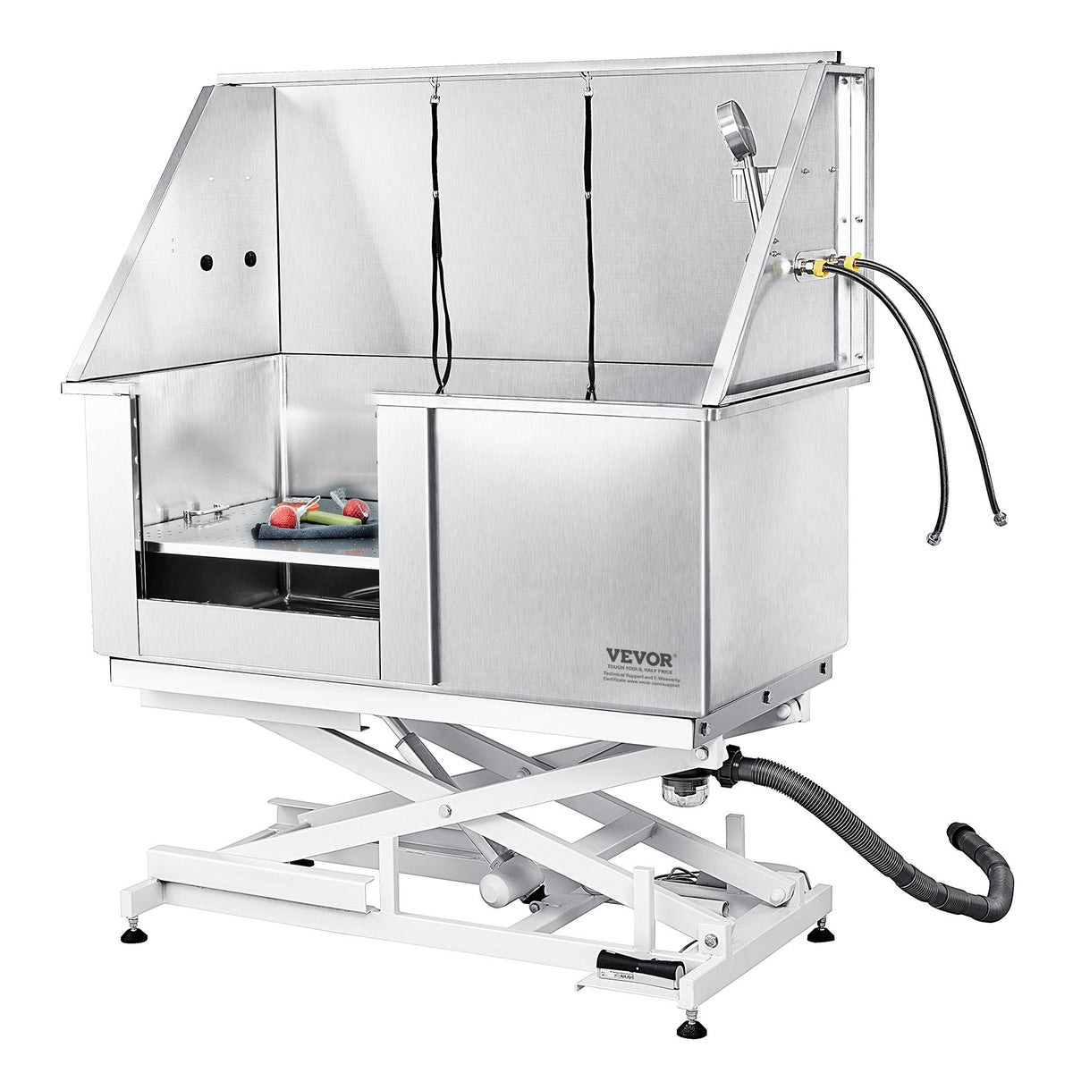 VEVOR Electric Lifting Dog and Cat Washing Bath, 127 cm