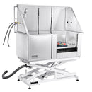 VEVOR 1,27 m elektriski regulējama augstuma suņu un kaķu kopšanas vanna