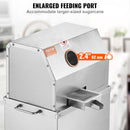 VEVOR 800W elektriskā cukurniedru sulas spiede – 300 kg/h ražība, 3 nerūsējošā tērauda ruļļi, 62 mm ieplūdes atvere