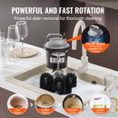 VEVOR elektriskais glāžu mazgātājs ar 5 birstēm, 1200 glāzes/stundā