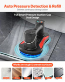 VEVOR elektriskais vakuuma piesūceknis, maksimālā celtspēja 170 kg, stikla pacēlājs ar digitālo displeju, lieljaudas piesūcekņa instruments flīžu, granīta, koka, bruģa, ģipškartona un logu celšanai