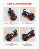 VEVOR elektriskais vakuuma piesūceknis, maksimālā celtspēja 170 kg, stikla pacēlājs ar digitālo displeju, lieljaudas piesūcekņa instruments flīžu, granīta, koka, bruģa, ģipškartona un logu celšanai