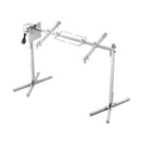 VEVOR 117 cm elektriskais BBQ rotējošais grils - nerūsējošā tērauda grils, maksimālā slodze 40 kg, ideāls cūkai, jēram un citai gaļai