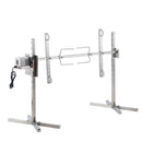 VEVOR 116,8 cm elektrisks BBQ rotējošais grila komplekts, nerūsējošā tērauda grils, cūkai vai jēram līdz 40,8 kg