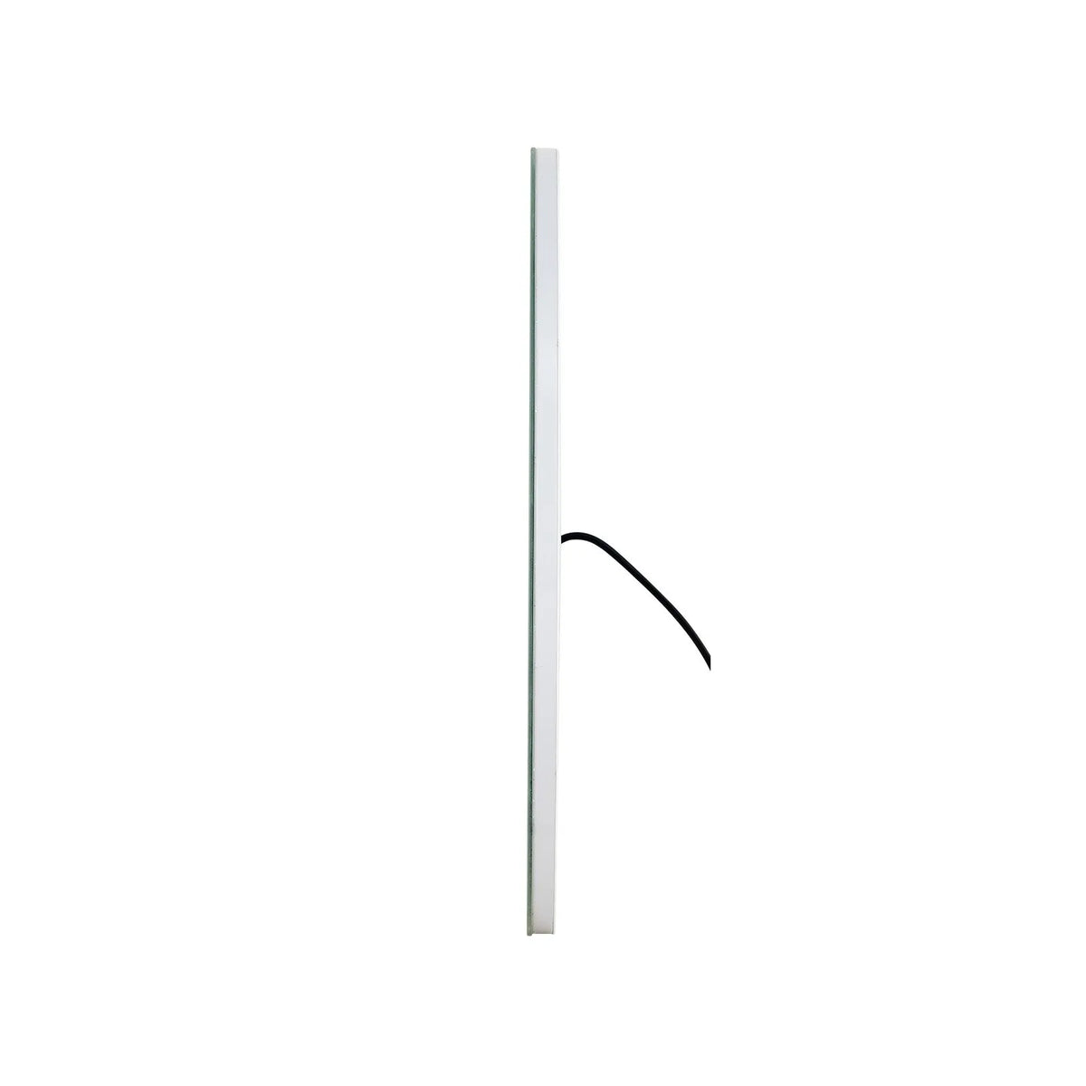 VEVOR LED Bathroom Mirror, 60 cm Round LED Wall Mirror with Front and Back Lighting, Anti-Fog Function and Memory, Dimmable 3 Colour Temperature Lighting