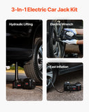 Elektriskais auto domkrats 5 t komplekts ar elektrisko triecienatslēgu