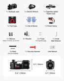 Elektriskais auto domkrats 5 t komplekts ar elektrisko triecienatslēgu