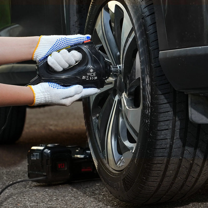 Elektriskais auto domkrats 5 t komplekts ar elektrisko triecienatslēgu