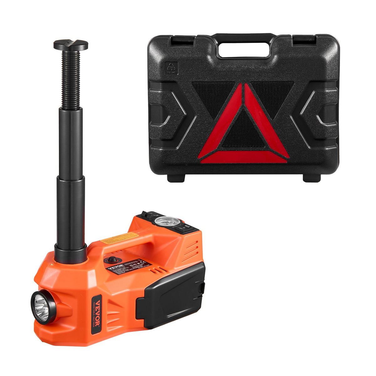 VEVOR Adjustable Electric Car Jack 5 Tonnes, Kit with Hammer