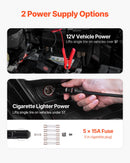 VEVOR Elektriskais automašīnas domkrats 5 tonnas, komplekts ar elektrisko triecienatslēgu