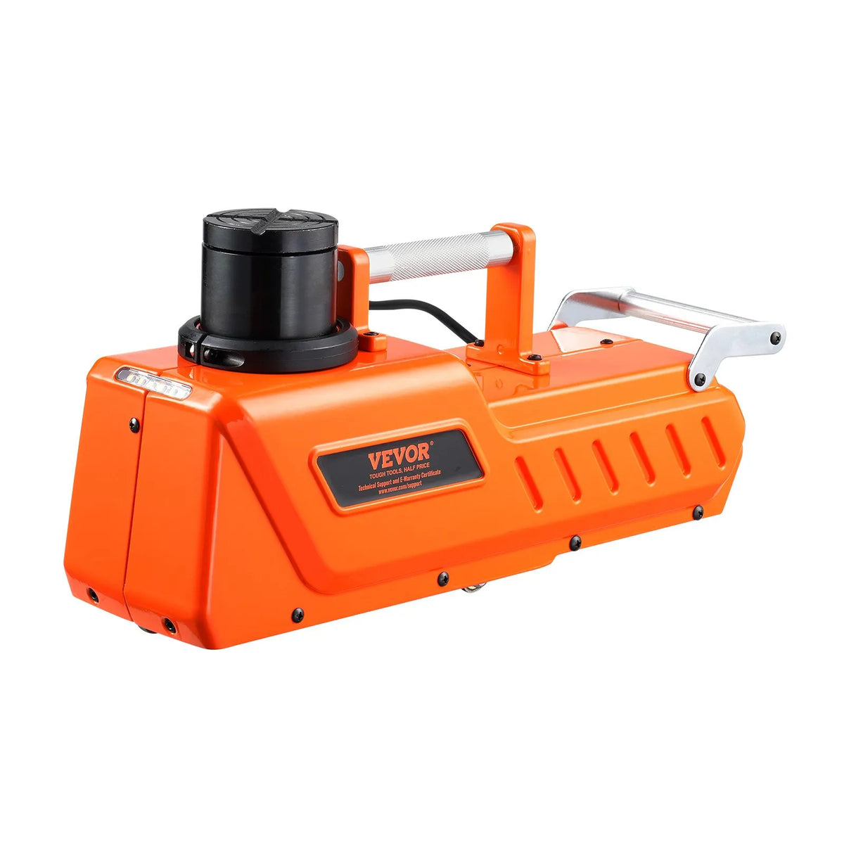 Electric car jack 15 t portable kit with LED lighting