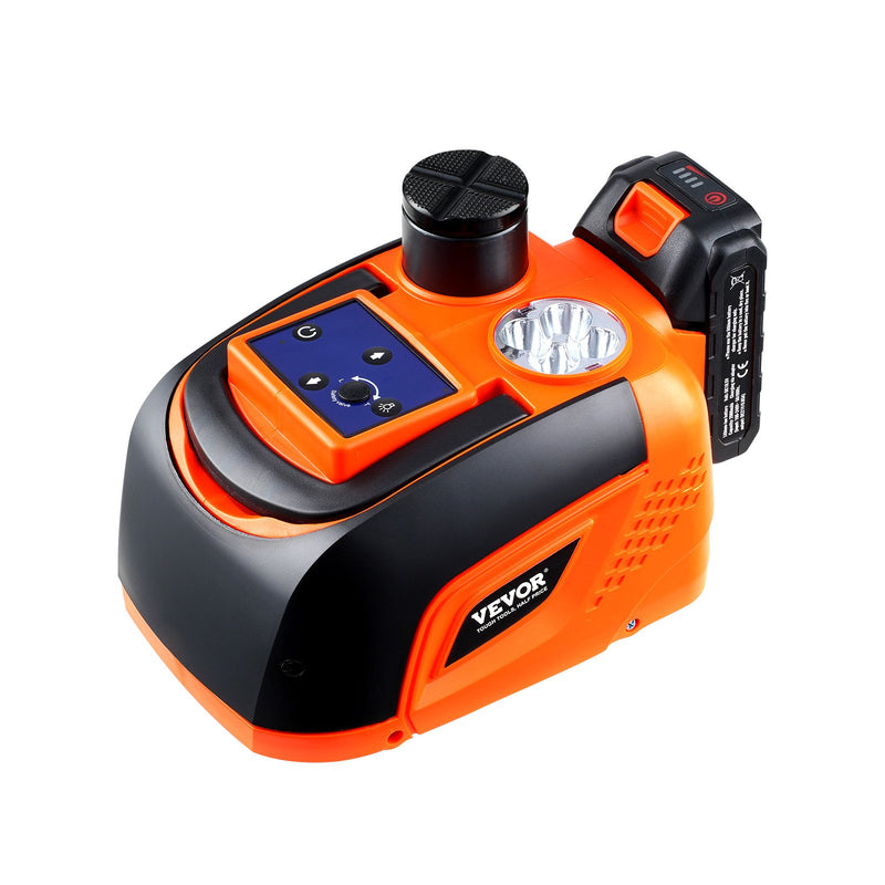 VEVOR Elektriskais automašīnas domkrats 5 tonnas Portatīvais komplekts ar tālvadības pulti