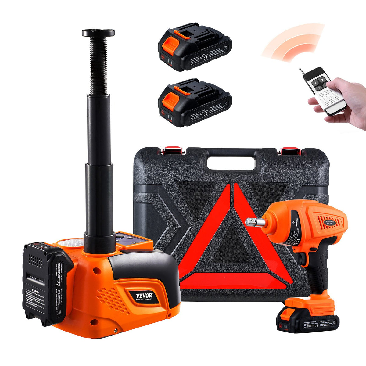 VEVOR Electric Car Jack 5 Tonne Portable Kit with Remote Control
