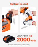 VEVOR Elektriskais automašīnas domkrats 5 tonnas Portatīvais komplekts ar tālvadības pulti