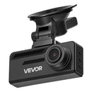 VEVOR auto videoreģistrators ar priekšējo un aizmugurējo kameru 4K + 1080p, 64 GB karte komplektā, dubultkanālu kamera ar GPS, G - sensoru, 129°/125° skata leņķi, 80,8 mm skārienekrānu, ciklisko ierakstu un stāvvietas režīmu - ZEMLETES.LV
