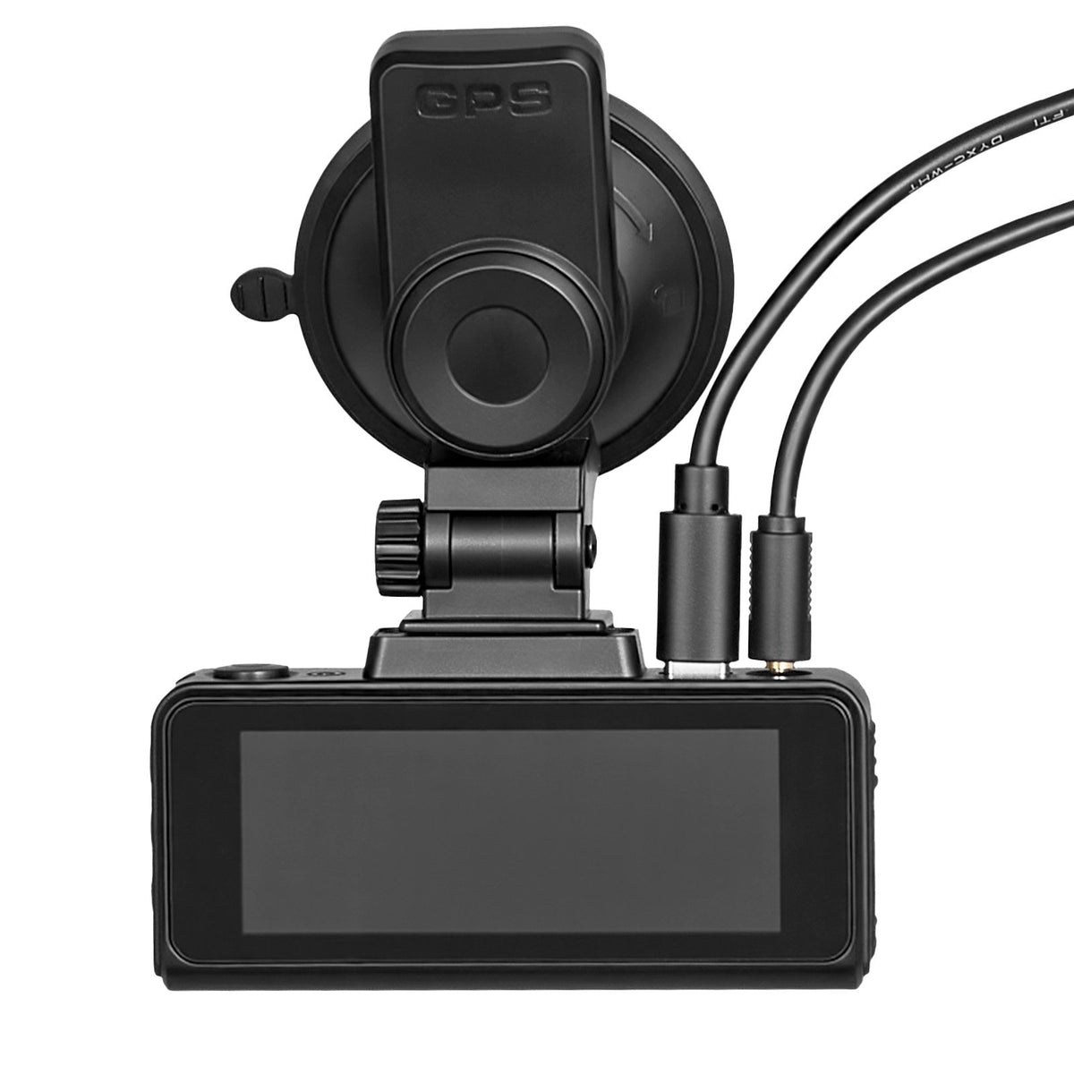 VEVOR auto videoreģistrators priekšējai un aizmugurējai kamerai 4K + 1080p, 32 GB karte komplektā, dubultkanālu kamera ar GPS, G - sensoru, 129°/125° skata leņķi, 80,8 mm ekrānu, ciklisko ierakstu un stāvvietas režīmu - ZEMLETES.LV