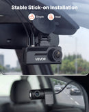 VEVOR auto videoreģistrators priekšējai un aizmugurējai kamerai 4K + 1080p, 32 GB karte komplektā, dubultkanālu kamera ar GPS, G - sensoru, 129°/125° skata leņķi, 80,8 mm ekrānu, ciklisko ierakstu un stāvvietas režīmu - ZEMLETES.LV