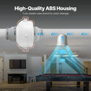 VEVOR 100-114 mm radona samazināšanas ventilaatorid, kluss, 645 m³/h, ūdensizturīgs