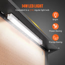 VEVOR tērauda darba galds A3, smagā tipa konstrukcija ar cieto koka virsmu (12 mm), kravnesība 100 kg, 1,5 m kabelis, 4 AC rozetes, 2 USB pieslēgvietas un 30 āķi, piemērots garāžai