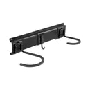 Pie sienas stiprināms garāžas veloturētājs 6 velosipēdiem + 5 ķiverēm