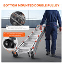 Телескопические крышки VEVOR A-veida, 6 м, изготовляемые, функциональные, с большой нагрузкой, вес 150 кг