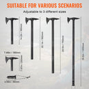 VEVOR 28-in-1 Izdzīvošanas Lāpsta un Cirvis, Kempinga Saliekamās Lāpstas ar Cirvi