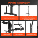 Regulējams treniņu sols vēdera preses un spēka vingrinājumiem mājas sporta zālei