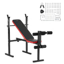 Regulējams salokāms treniņu sols mājas sporta zālei spēka un preses vingrinājumiem