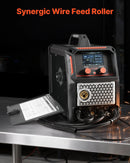 VEVOR 5-in-1 plazmas griezējs un metināšanas iekārta – CUT/TIG/Gāzes MIG/Flux MIG/MMA, 50 A bezkontakta plazmas griešanas iekārta un 200 A sinerģiskais metinātājs, 220 V alumīnija Pulse MIG metinātājs ar spolītes pistoles (Spool Gun) savietojamību