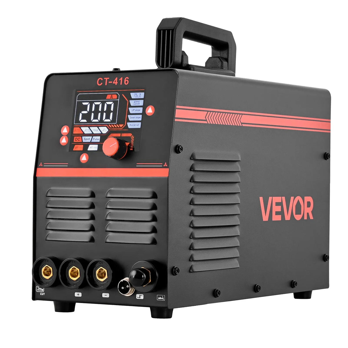VEVOR 3-in-1 Plasma Cutter and Welding Machine – CUT 50 A, TIG and MMA 200 A, LED, 2T/4T, 220 V