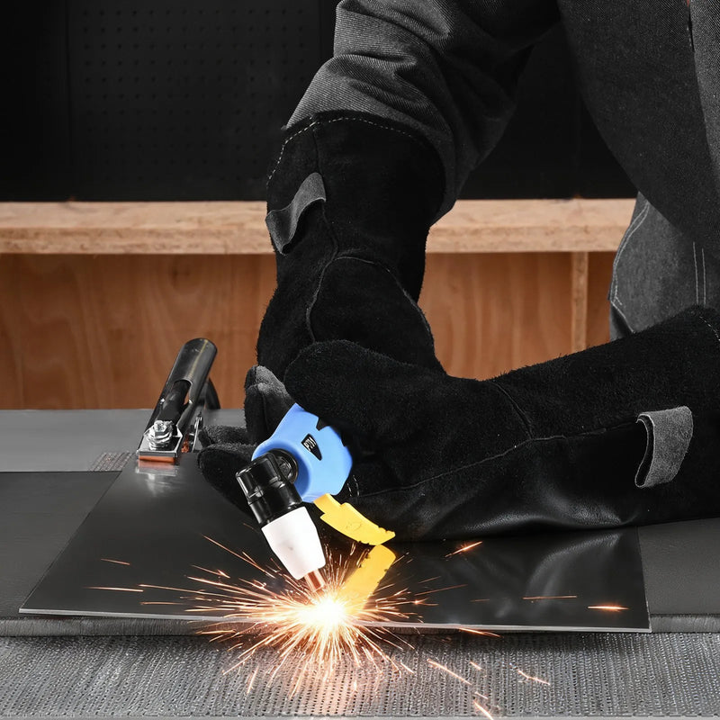 VEVOR 3-in-1 plazmas griezējs un metināšanas iekārta – CUT/TIG/MMA, 50 A plazmas griešanas iekārta un 200 A TIG/MMA metinātājs, LED digitālais displejs ar 2T/4T/PA/PT funkcijām, mājas remontam un darbnīcām, 220 V