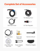 VEVOR 3-in-1 Plazmas griezējs un Metinātājs TIG/MMA, Kombinētais 110/220 V