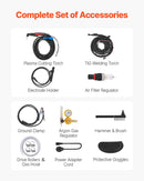 VEVOR 3-in-1 plazmas griezējs-metāla metinātājs CT-520E TIG/MMA plazmas griezējs, 110/220 V