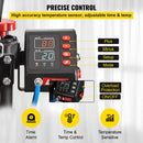 VEVOR 30x38 cm 10-in-1 termoprese, 1000 W daudzfunkcionāla termopreses iekārta ar 360° rotāciju, T-kreklu, krūžu, cepuru un pildspalvu sublimācijas prese