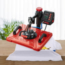 VEVOR 30x38 cm 10-in-1 termoprese, 1000 W daudzfunkcionāla termopreses iekārta ar 360° rotāciju, T-kreklu, krūžu, cepuru un pildspalvu sublimācijas prese