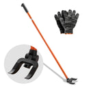 VEVOR Paletes dēļu demontāžas lauznis, 1,1 m oglekļa tērauda rokturis, nestspēja 907 kg, pastiprināts instruments grīdas, karkasa, jumta un apdares demontāžai