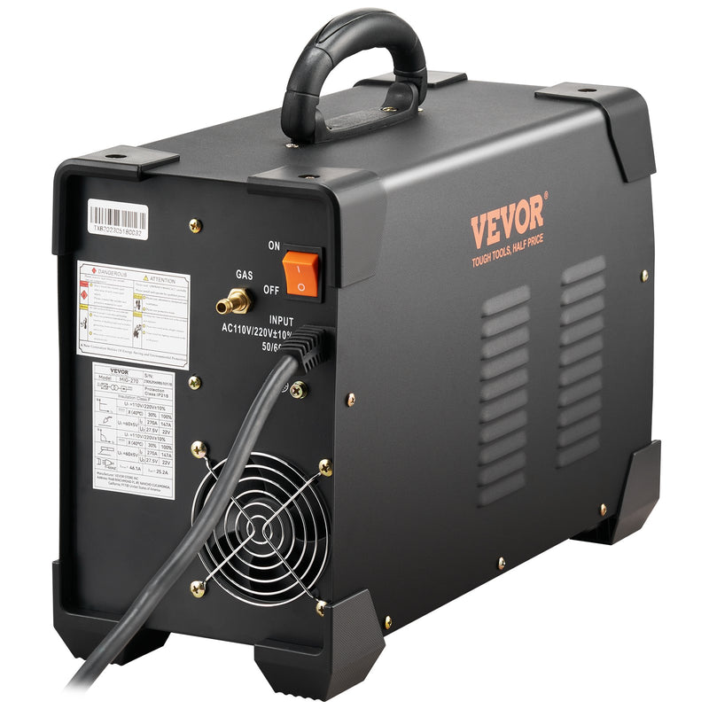 VEVOR MIG Metinātājs 270 A MIG MMA Lift TIG 3 vienā Metināšanas Komplektā 110 V/220 V