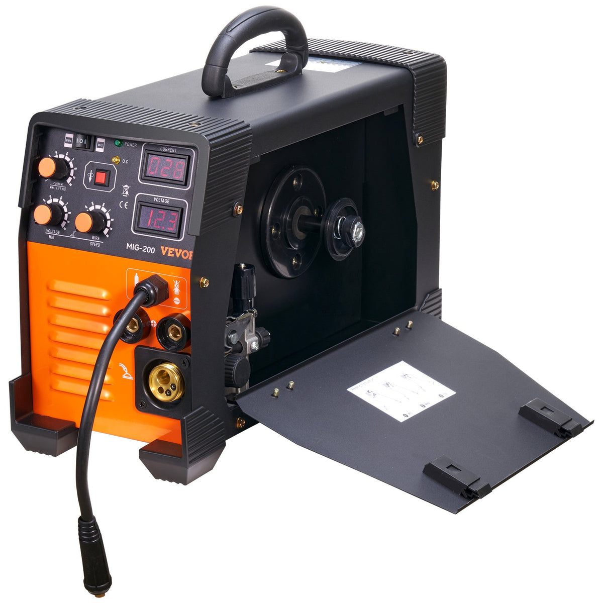 VEVOR MIG Welding Machine 200 A 3 in 1 – MIG, Lift TIG, MMA, 220 V, IGBT, Digital Display